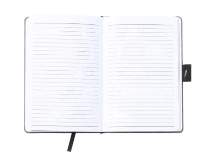 Charbuk Notizbuch mit Wireless-Charger Grau