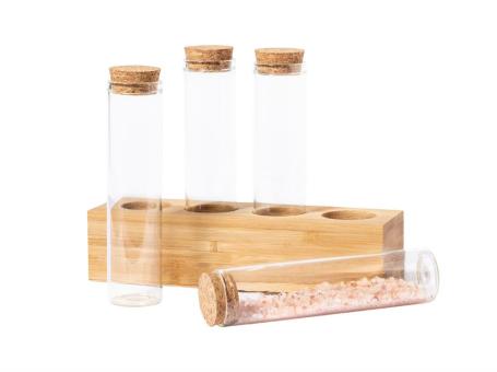Galangal spice holder set Nature
