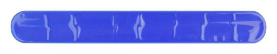 Reflective Reflektor-Schnappband Blau