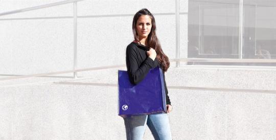 Dekrox shopping bag Aztec blue