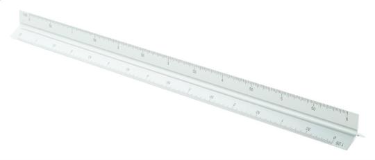 Trillin scalameter ruler Silver