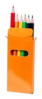 Lionni 6-tlg. Buntstifte-Set Orange