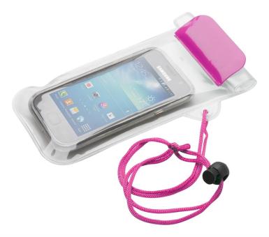 waterproof mobile case Pink