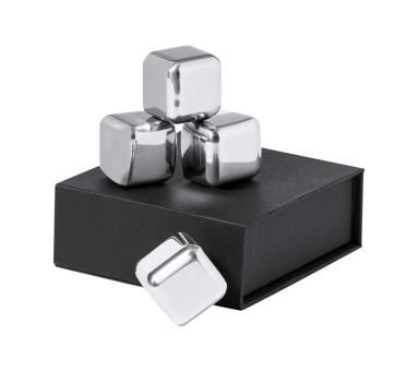 Arran Eiswürfel-Set Silber