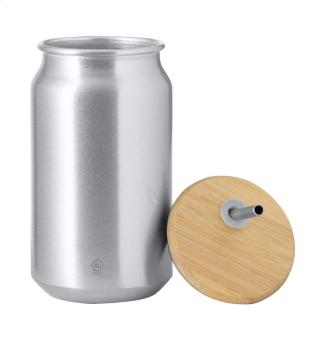 Divern mason jar cup Silver