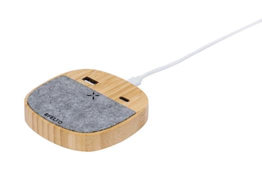 Mekens wireless charger Dark grey