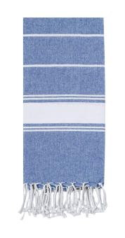 Lainen beach towel Dark blue