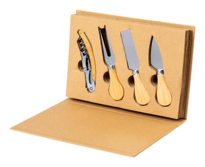 Sondrex wine and cheese knife set Nature