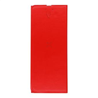 Peppu Charge Wireless-Charger Mauspad Rot