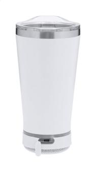 Duxen thermo cup with speaker White