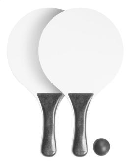 Negril Strandtennis Schwarz/weiss