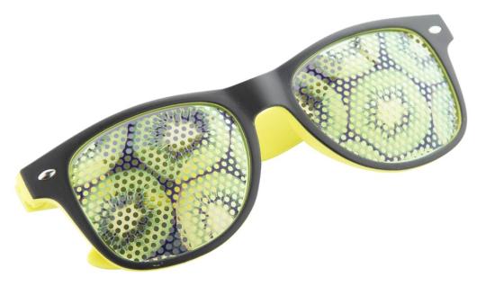 Gredel Sonnenbrille Gelb/schwarz