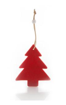 Fantasy Christmas tree ornament, Christmas tree Red