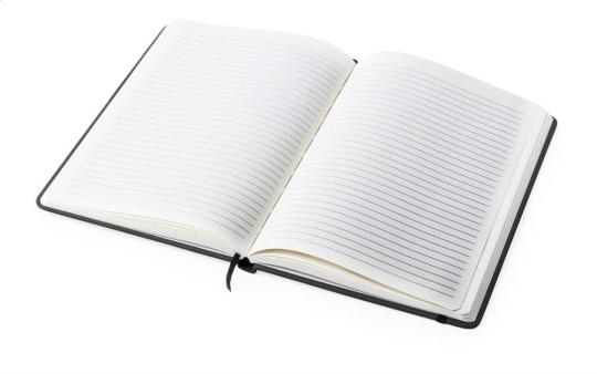 Nopuk Line A5 Notizbuch Schwarz
