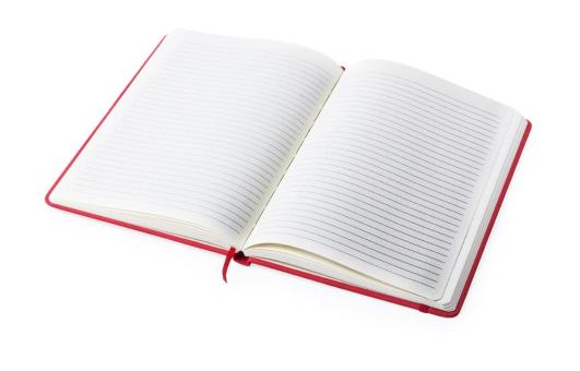 Nopuk Line A5 Notizbuch Rot