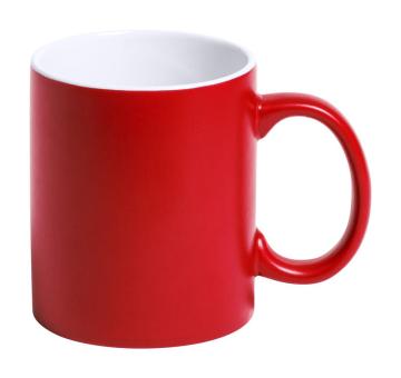 Lousa mug Red/white