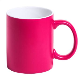 Covory Tasse Rosa/weiß