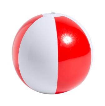 Byron Strandball (ø28 cm) Rot/weiß