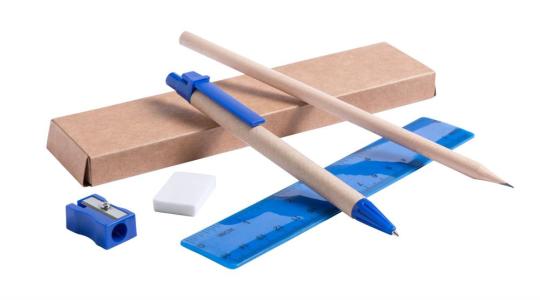 Monoli Büroset, natur Natur,blau