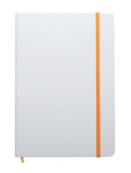 Kaffol Notizbuch Orange/weiß