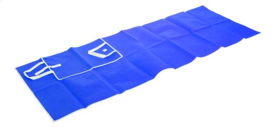 Luxan beach mat Aztec blue