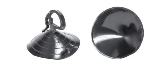 Virna Sonnenschirm Silber/schwarz