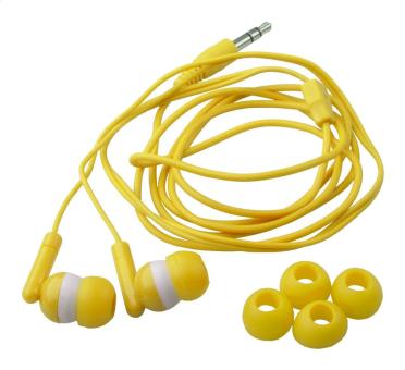 Clarin earphones White/yellow