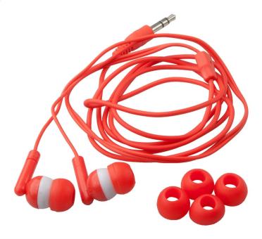 Clarin In-Ear-Kopfhörer Weiß/rot