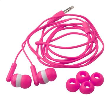 Clarin earphones Pink/white