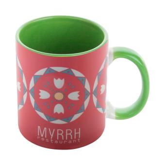 Harnet sublimation mug White/green