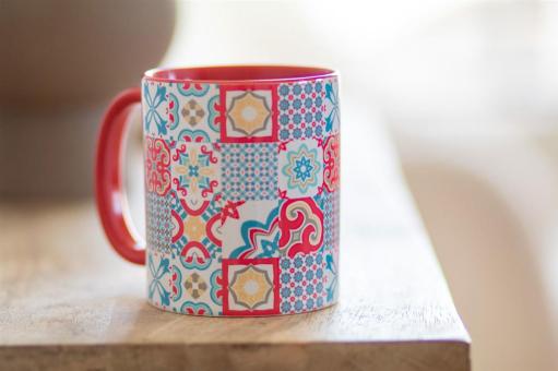 InnoColour Tasse Rot/weiß