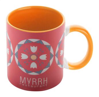 InnoColour Tasse Orange/weiß