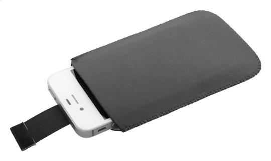 Momo Handytasche Schwarz
