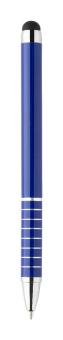 Gambit Touchpen mit Kugelschreiber Blau