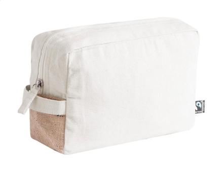 Ferbax Fairtrade Kosmetiktasche Natur