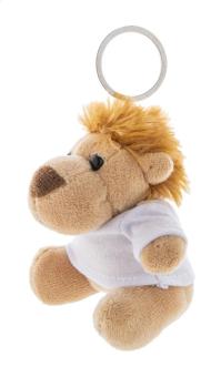 LioFob plush lion keyring Brown