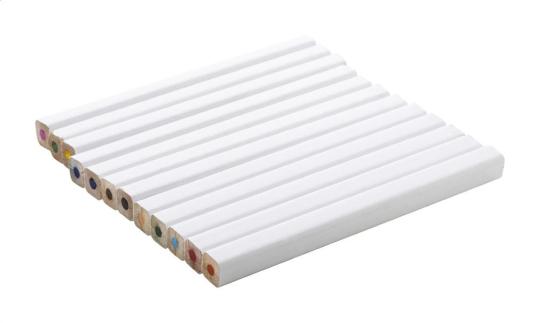 Printcil 12-teiliges Bleistiftset Weiß