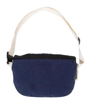 Rekan Hip recycled canvas waist bag Aztec blue