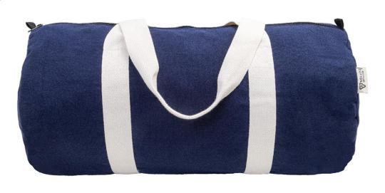 Rekan Duff recycled canvas sports bag Aztec blue