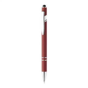 Tonnel Soft touch ballpoint pen Purple/red