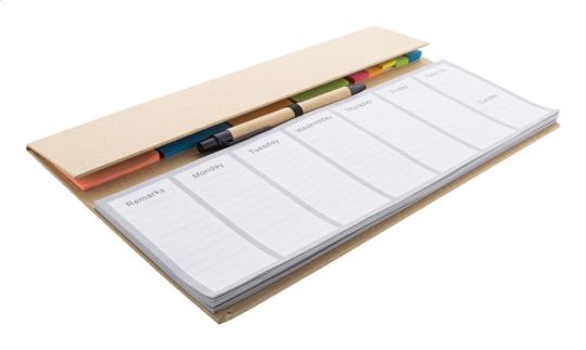 Weeknot weekly desktop planner Nature