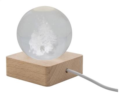 Borealis Christmas light globe Nature