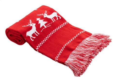 Skandihals Christmas winter scarf Red