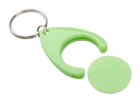 Nelly trolley coin keyring Green