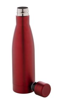 Koppar copper insulated bottle Red