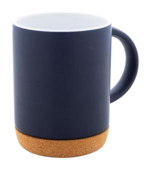 Koberg Tasse Blau/weiß
