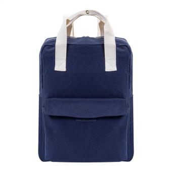 Rekan Back Rucksack aus recyceltem Canvas Blau