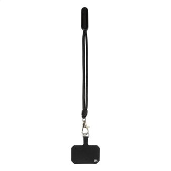 CuffStand RPET mobile holder wristband Black