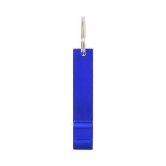 Ellopi bottle opener keyring Aztec blue