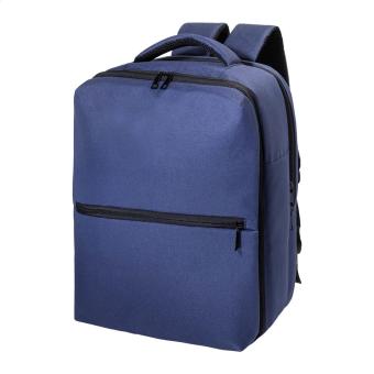 VacuFly Handgepäck-Kompressionsrucksack aus RPET Dunkelblau